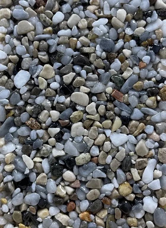 Échantillon du granulat GLX 343, teinte gris
