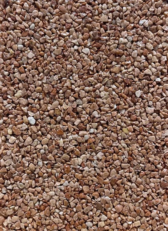Échantillon du granulat GLX 358, teinte beige