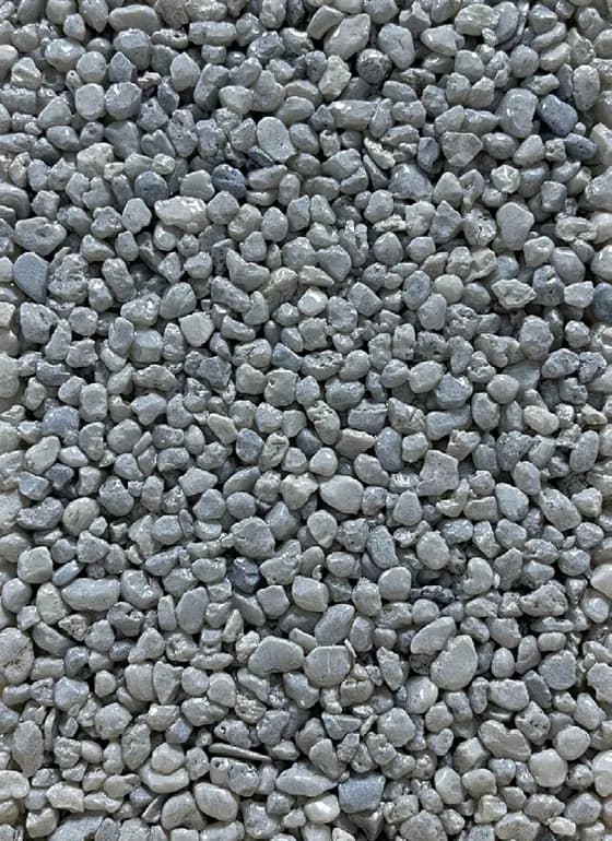 Échantillon du granulat GLX 102, teinte gris
